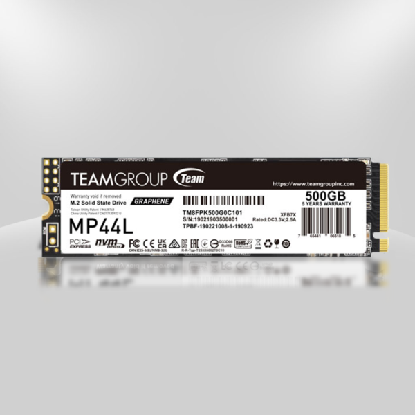 Team Group MP44L SSD 2 To M.2 NVMe PCIe 4.0 SLC